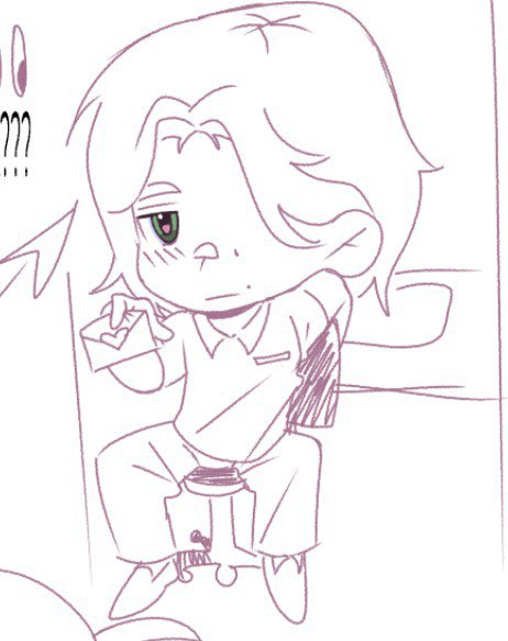 Marlborlette's tweet photo. Yawns.. old Sam doodles https://t.co/eezrdf3EWt