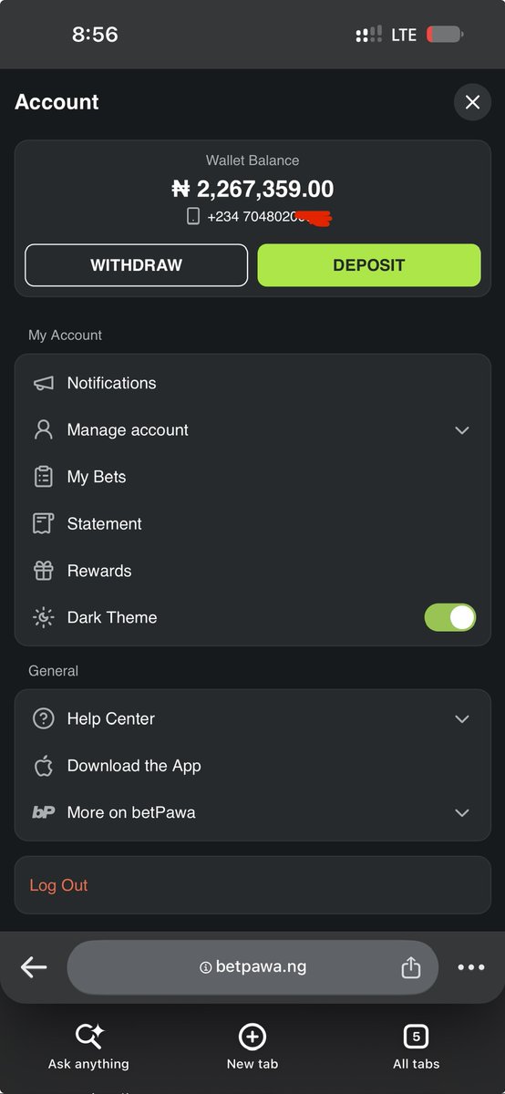 king_IRISH007's tweet photo. On the 9th of October 2026 a good friend of mine funded his @betPawa_Nigeria balance with 2m on his 3 account and made a 300k extra profit. Since then @betPawa_Nigeria has refused to let him withdraw his balance. 

We have appealed multiples all to no avail https://t.co/dLENXuf3X6