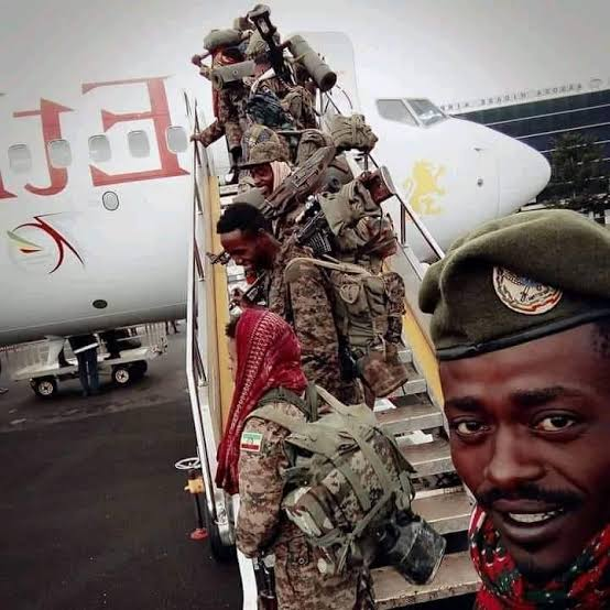 kenyaaxis's tweet photo. #Tigray Defense Forces (#TDF) reportedly declared a flight ban at #Mekelle Airport, accusing Ethiopia’s government of using it to deploy troops.

The group claims allied forces have blocked major roads into #Tigray. The reported ban remains unverified. https://t.co/bL1NtiMI7X