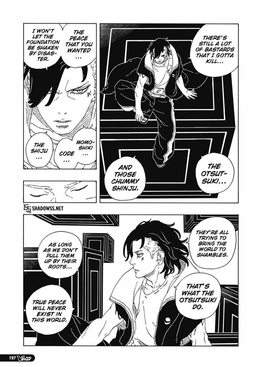 KawakiKun94442's tweet photo. In your opinion will this character really be able to achieve his goal Kawaki has made incredibly difficult decisions and I'm afraid they might ultimately cost him his life All I want is for Kawaki to never 
#Boruto #BorutoTwoBlueVortexCh38 #kawaki https://t.co/oyuYuaaYkz