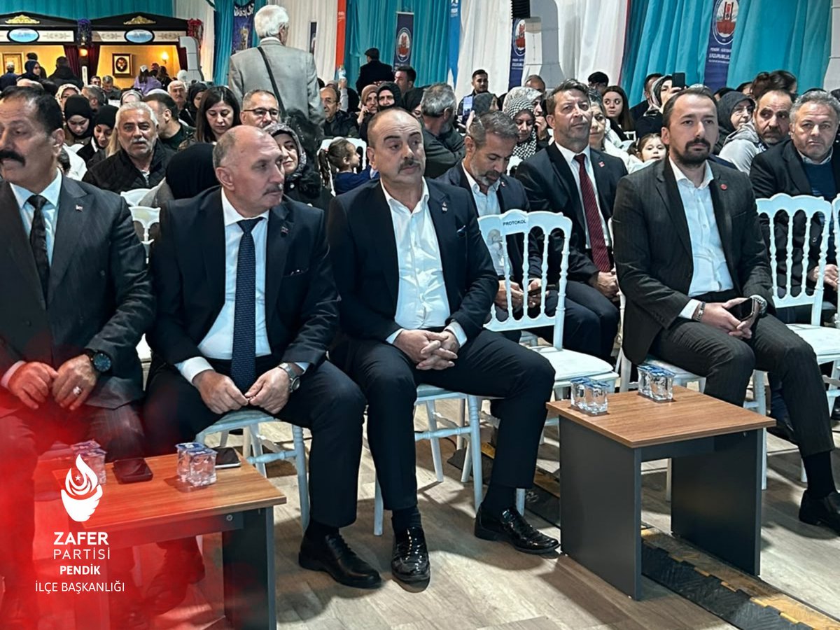 zaferpendikilce's tweet photo. Zafer Partisi Pendik İlçe Başkanlığı olarak, İlçe Başkanımız Sn. Seyfi Ergen ve ilçe yöneticilerimizle birlikte, Pendik Millet Bahçesi’nde bu yıl ikincisi düzenlenen Memleket Günleri kapsamında gerçekleştirilen Erzurumlular Günü etkinliğine katılım sağladık.

Hemşehrilerimizin bir araya geldiği, kültürel değerlerimizin ve dayanışma ruhunun yaşatıldığı bu anlamlı organizasyonda bulunmaktan memnuniyet duyduk.

Etkinliğin düzenlenmesinde emeği geçen tüm derneklerimize ve nazik misafirperverliklerinden dolayı Kaynarca Erzurumlular Derneği Başkanı Sn. Mehdi Kaya’ya teşekkür ediyoruz.

Zafer Partisi Pendik İlçe Başkanlığı
#zaferpartisi #pendik #memleketgünleri #erzurum
@zaferpartisi @umitozdag @ZaferPartisi_34 @HakanAksit34 @seyfiergenzp