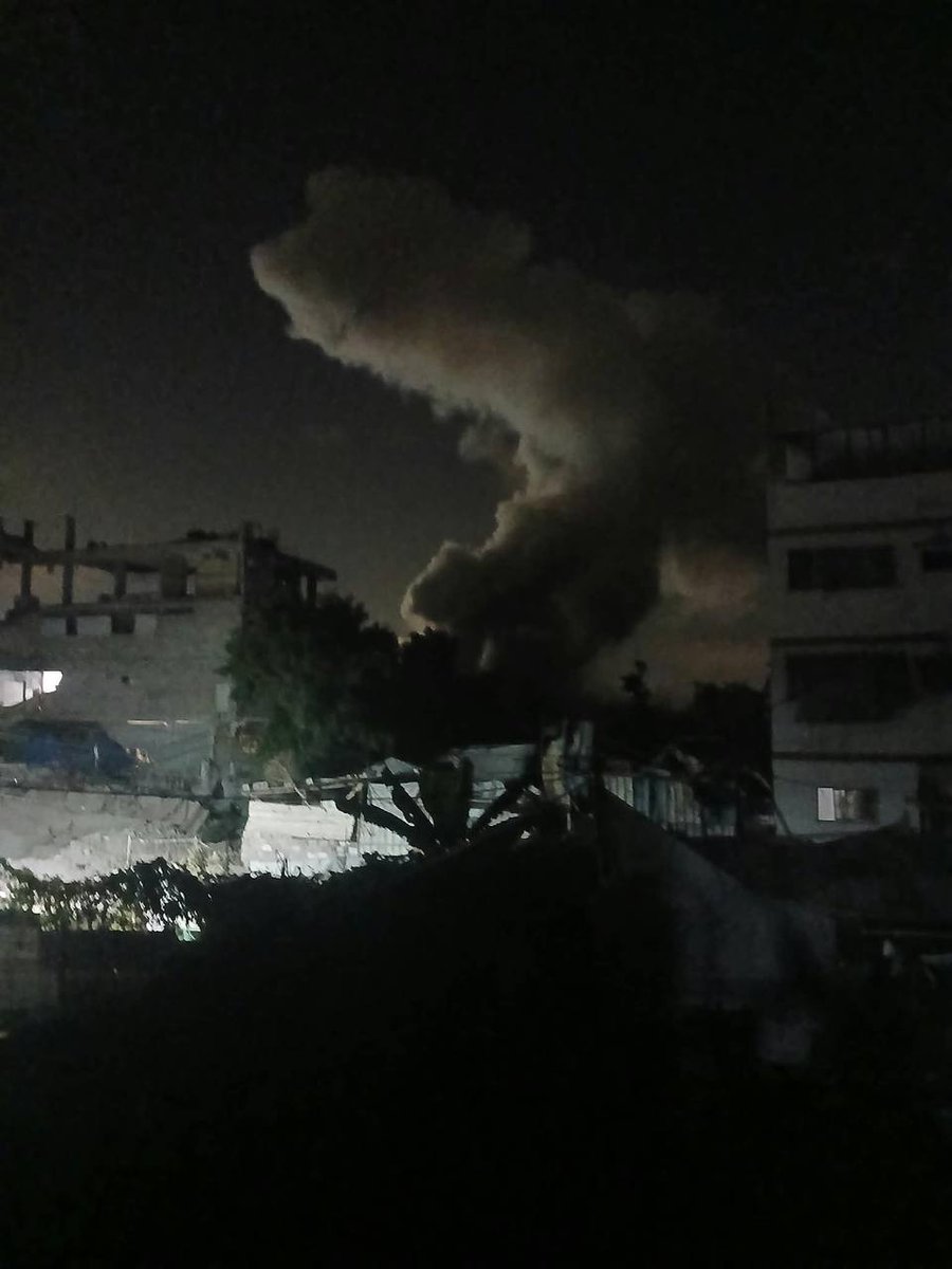 GhGh330182's tweet photo. #Follow-up | The Israeli army detonated an explosive device attached to a robot in the Tufah neighborhood, east of #Gaza City. https://t.co/C0yDGhPjP2