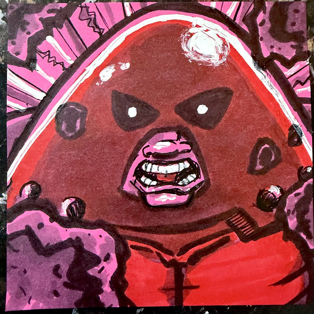 detective651's tweet photo. Day 16: Juggernaut. Can’t stop. Won’t stop. One of the few non mutants I’m drawing this month, but I had to have him in here.
#juggernaut #xmen #marvel #inktober #xtober https://t.co/3yAKLJ0VuA