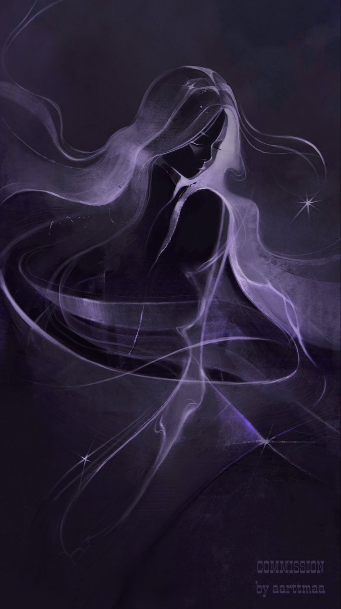 aarttmaari's tweet photo. veil haze | commission #illustration‌‌ #art https://t.co/13RuWSMg6v