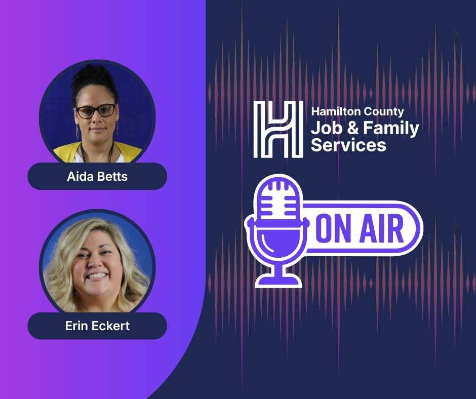 HCJFS's tweet photo. A big thanks to our JFS employees who were recently on the air, Aida Betts and 
Erin Eckert. You can check out their episodes below 👇

Aida Betts on WVXU: https://t.co/KA62h3GXRr

Erin Eckert on 700WLW: https://t.co/GuIj6mXBF5 (Click on 10/8/26) https://t.co/USi9jgePMJ