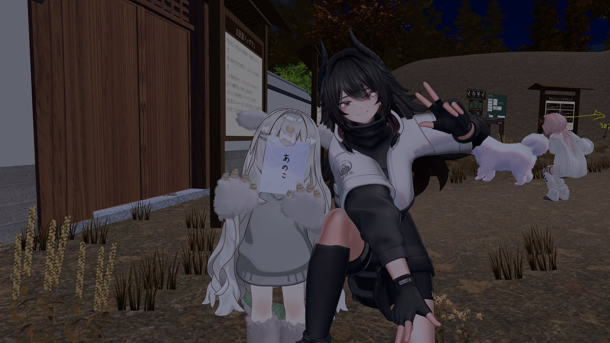 yoiyoimomo_'s tweet photo. 今日のVRC楽しかった〜

今日はね、ちいかわのあのこちゃんのコスプレ改変をしたよ！
可愛いでしょ〜 https://t.co/dgD6PUh3Oy