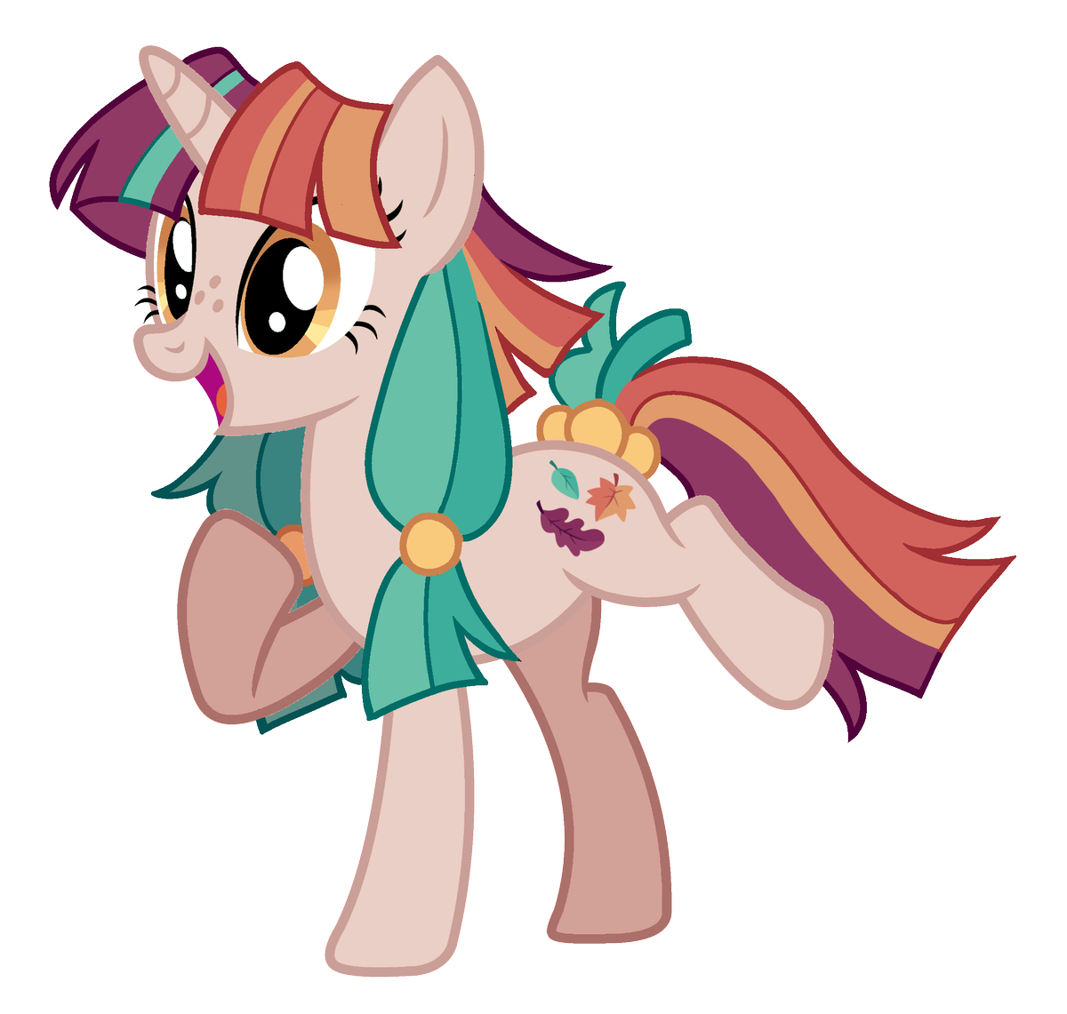 cheekibat's tweet photo. Aaanyway, this is Leaf Litter. Her special Talent is changing the color of the leaves at every new season. (she would probably join Apple Jacks team in winter wrap up!) https://t.co/q2jwvyDEnn