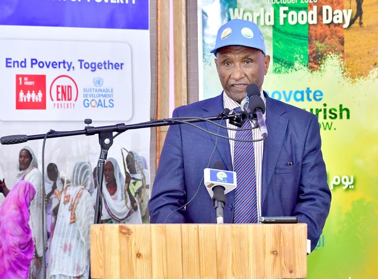 hawelti's tweet photo. #Eritrea: World Food Day and International Day for Eradication of Poverty Observed

World Food Day and International Day for the Eradication of Poverty commemorated at the national level today at Mai-Nefhi Hotel under the respective themes: "Innovate Today, Nourish Tomorrow"; and "Together Let's Eradicate Poverty".  

Event attended by senior Government officials, representatives of UN agencies, religious leaders and invited guests.  Speeches from Minister Arefaine Berhe; Mr. Tekleab Misghina, DG of Regulatory Services at MoA; and Representatives of FAO and UNDP.  

(Link below: MoA Message on the Occasion of World Food Day and the International Day for the Eradication of Poverty) 

https://t.co/ySXw8VkjNc