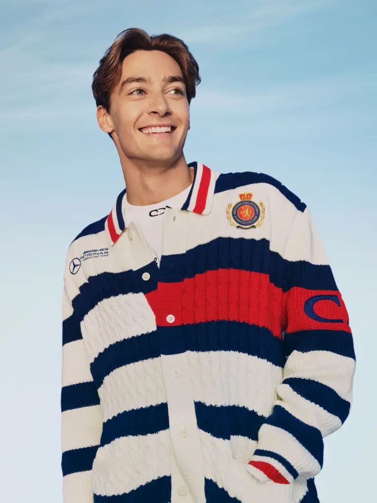 russellvesti's tweet photo. george russell x tommy hilfiger you are forever missed 🧎🏻‍♀️ https://t.co/MEHiLXMtym