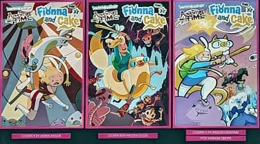 AdventureTimeCE's tweet photo. NEW Fionna and Cake comic coming out in 2027! I only saw it because Adventure Time News posted on Tumblr. I assume it will continue the mainline comic story involving Prismo, Lich and GOLB etc. https://t.co/sG6tf5daLY