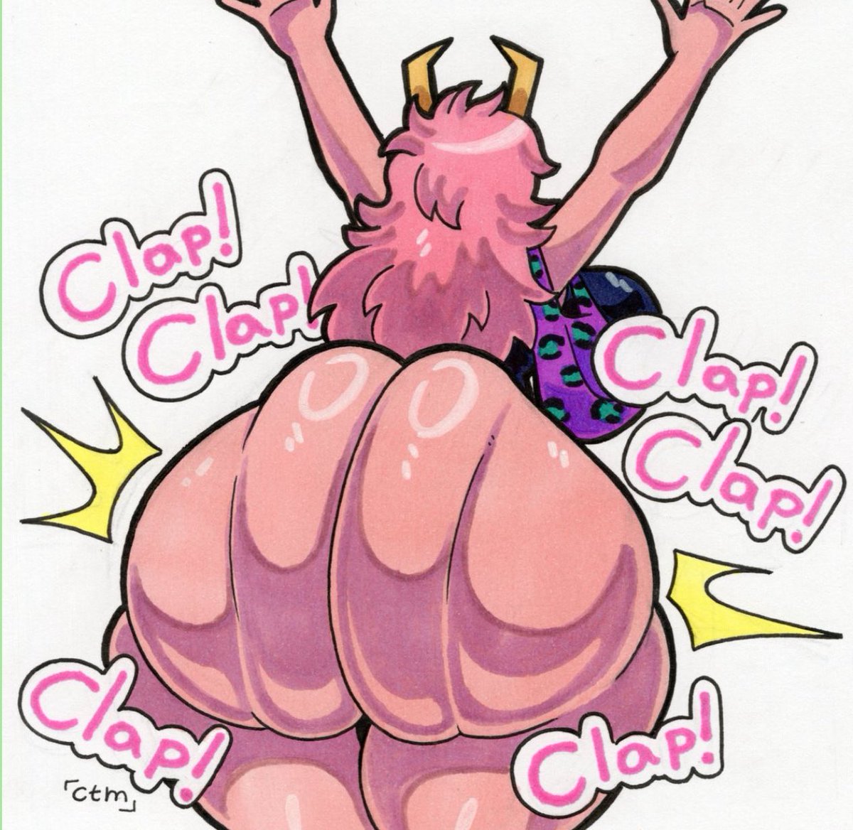 tanchi1868's tweet photo. ᅠ
ᅠ
🍑: "UGHHH~!! 💦 One lil' look at this fat pink hero 𝐛𝐮𝐛𝐛𝐥𝐞 𝐛𝐮𝐭𝐭 🍑💢 𝐜𝐥𝐚𝐩𝐩𝐢𝐧𝐠 and 𝐣𝐢𝐠𝐠𝐥𝐢𝐧𝐠 right in your face~ and that brain of yours just shuts right the fuck OFF~" 🤭💕
ᅠᅠ
ᅠ https://t.co/zDgCzu9NDb