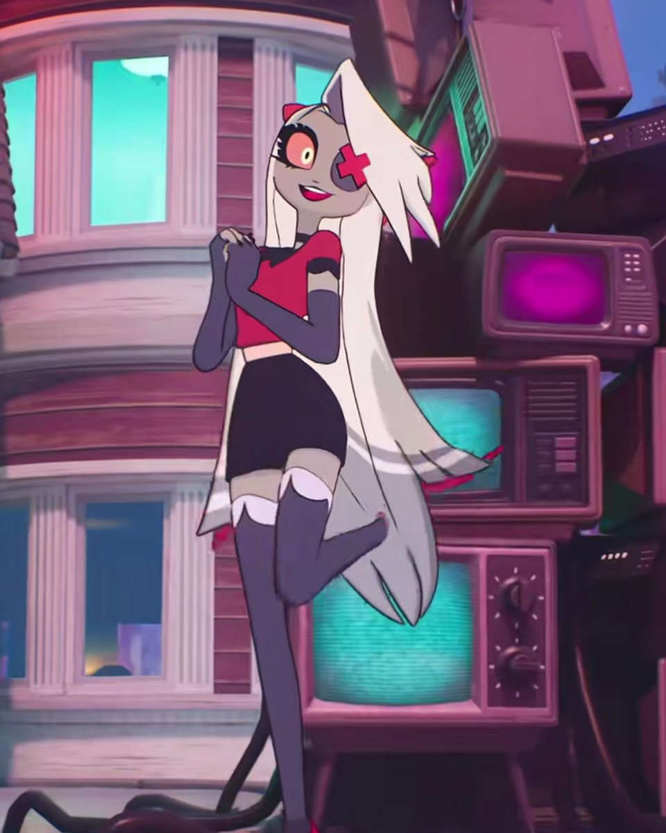 Arkellyx0a's tweet photo. ELA É TÃO ADORÁVEL✨

#hazbinhotel https://t.co/P1p8txUbds