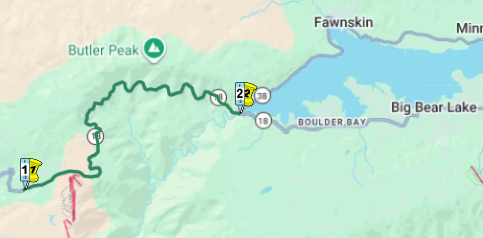 Caltrans8's tweet photo. SBCO: Heads Up SR-18  Big Bear Community‼️

 A FULL CLOSURE of State Route 18 in the Arctic Circle  starting Mon., 10/26 to Fri., 10/30 between 8AM and 4PM. Crews will be conducting rock fall removal, landslide mitigation, &amp; routine maintenance tasks. @CHPArrowhead @CityofBBL https://t.co/hx1y0apTIb