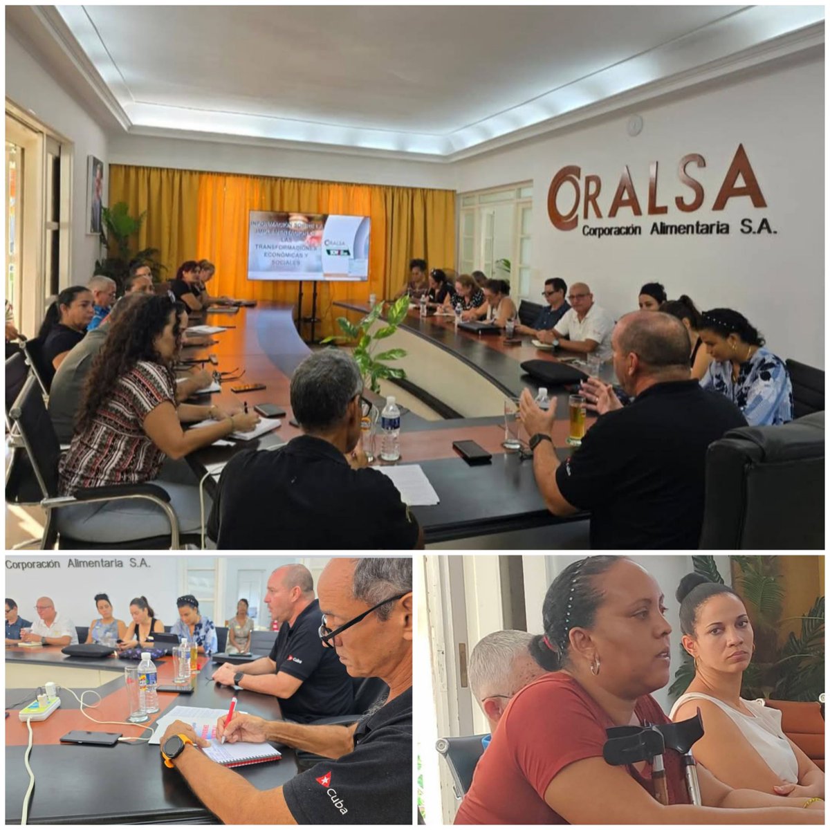 AngiolinaPompa's tweet photo. Fomentando equipos más conscientes, procesos más eficientes y una cultura de aprendizaje continua, se presentan y discuten las transformaciones económicas y sociales de Coralsa, representando una prioridad en nuestro colectivo laboral. https://t.co/C4vIevrobO
