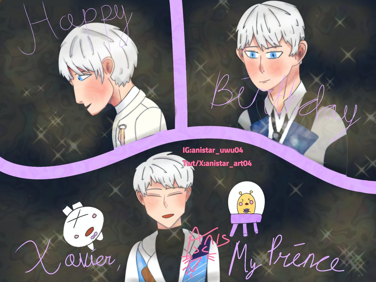 anistar_art04's tweet photo. Happy birthday, my prince

#Xavier #恋と深空 #Loveanddeepspace https://t.co/2NU8ZOREGA