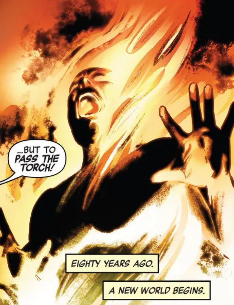 RealMttMrdck's tweet photo. People already pulling "nobody cares about X before" on fans who are upset with this as if Jim Hammond isn't Marvel's first superhero who even in-universe is cited as basically big bang that kicks off the entire universe. https://t.co/fYFIUiI1vy