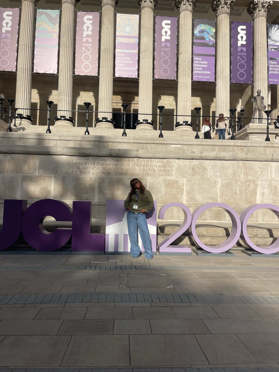 The_visionlady's tweet photo. 30+ Applications. 25+ Admissions without funding. 5 Rejections. 1 GA position with partial funding at USC, USA.

And today, I’m at UCL, with my tuition fully covered and a monthly stipend from the UK 🇬🇧 Department for Education.

My story of Guts, Grit and Grace. https://t.co/0Egm0jEASI