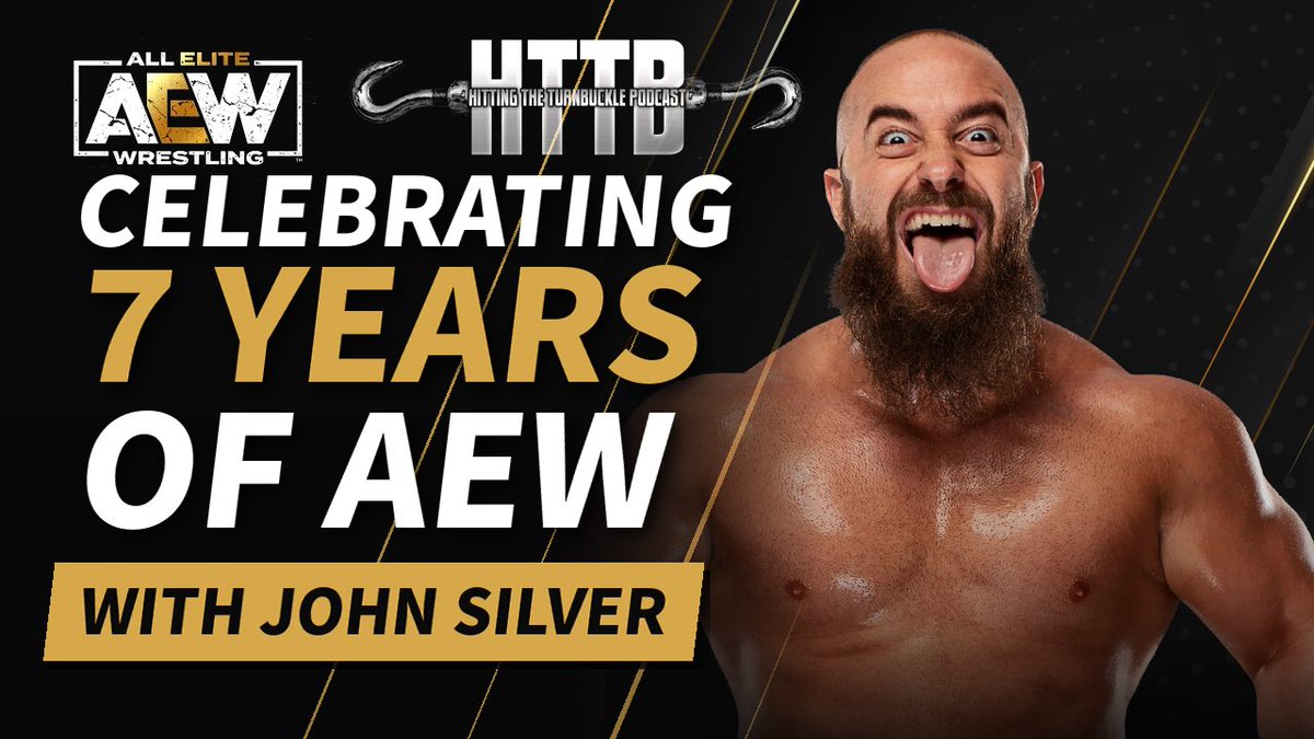 HTTBUCKLE's tweet photo. Coming Tomorrow!

A very special episode as we celebrate 7 years of AEW ahead of Wrestledream with The Dark Orders @SilverNumber1 

5pm UK 
12pm Eastern!

Go and subscribe to our YouTube channel @httbuckle https://t.co/VWhL3MzWzg