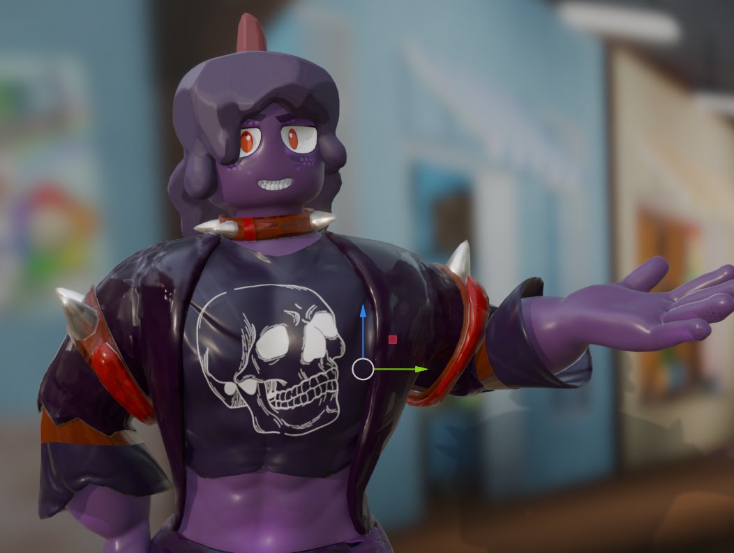 viobyte's tweet photo. Ok I’ve rigged Waxwell now
Has visemes, working eye tracking and some expressions

I’m honestly lazy to put him into VRChat but I can’t do it anyway because I still don’t have the new user rank

Bye 😴😴😴
#waxwell #dandysworld #art https://t.co/NYoHhvqdcQ