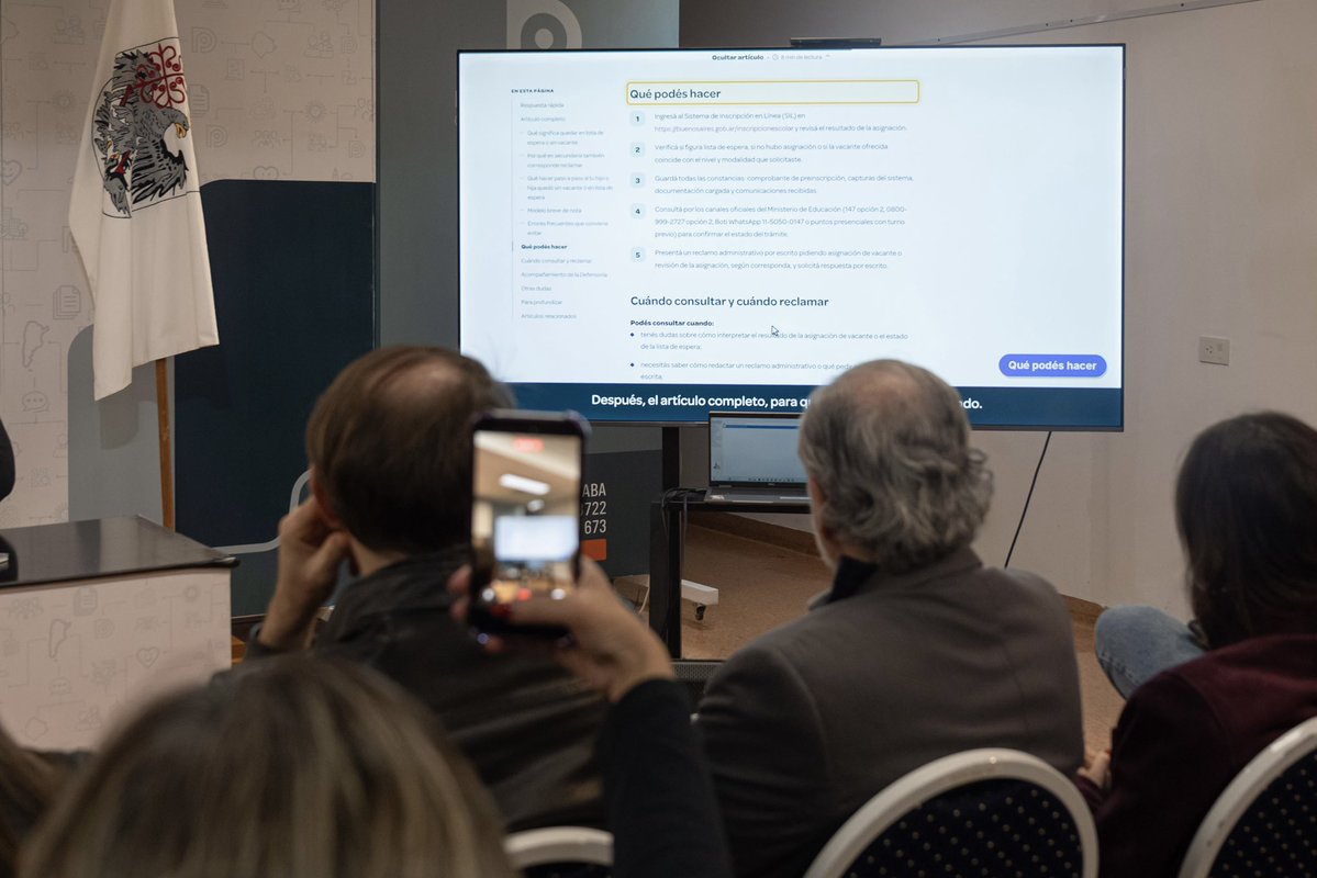 mariarosamuinos's tweet photo. Presentamos el Navegador de Derechos, una herramienta pública y gratuita de la Defensoría para orientar a las familias durante la trayectoria escolar de sus hijas e hijos.

Lo desarrollamos a partir de más de 5.200 consultas y reclamos sobre educación que recibimos entre 2022 y 2025. Partimos de lo que las familias realmente preguntan. El resultado: más de 2.000 respuestas en lenguaje claro para simplificar el acceso al derecho a la educación.

👉 https://t.co/WIUhrDNSuR
