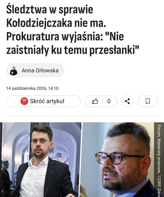 Vito82488734's tweet photo. Kołodziejczak zagroził, że ujawni kompromitujące fakty o Tusku i ... 👇
ZAMIECIONE. https://t.co/KjypoUOpnw