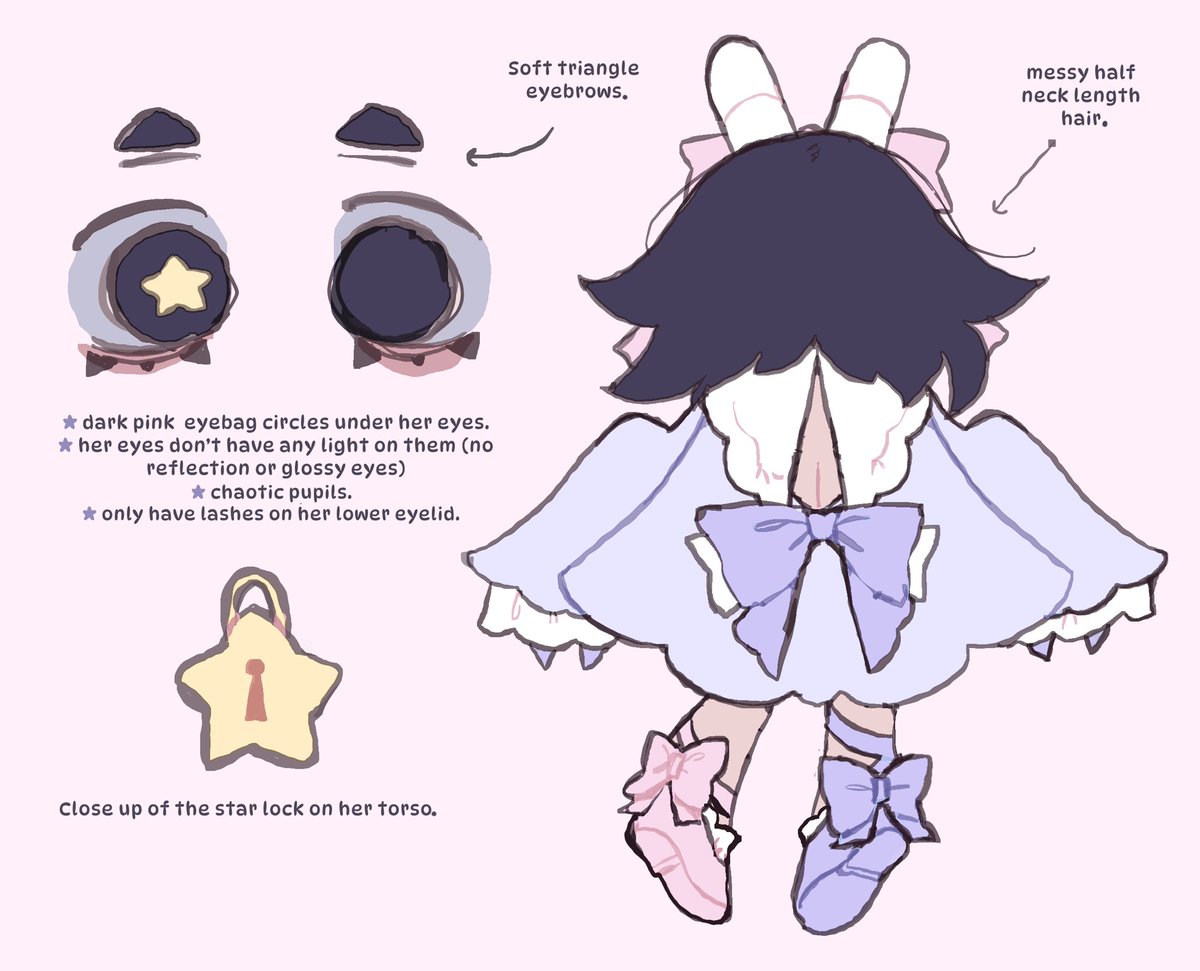 Meryneii's tweet photo. Arami’s character sheet and introduction. https://t.co/R4Y815OjAU
