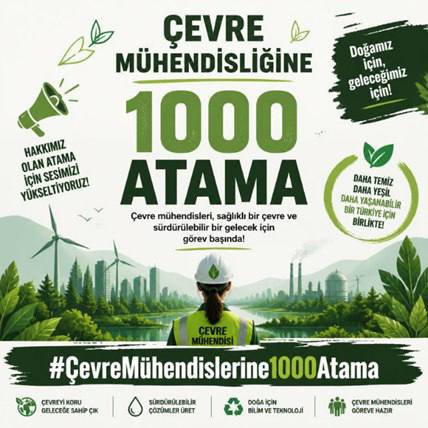 smhsimsek's tweet photo. @aBayraktar1 Ülkemizin çevresini korumaya, sürdürülebilir bir gelecek inşa etmeye hazırız. Eğitimimizi tamamladık, şimdi bilgi ve emeğimizi kamu yararına sunmak istiyoruz. Sesimizi duyun!

#CevreMuhendislerine1000Atama https://t.co/bUjwqU2ngC