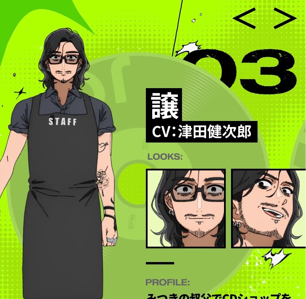 kyoruyeye's tweet photo. really do think it’s so funny they’re voiced by the same person like tsuda kenjiro really has a type https://t.co/FTf04LDyAX