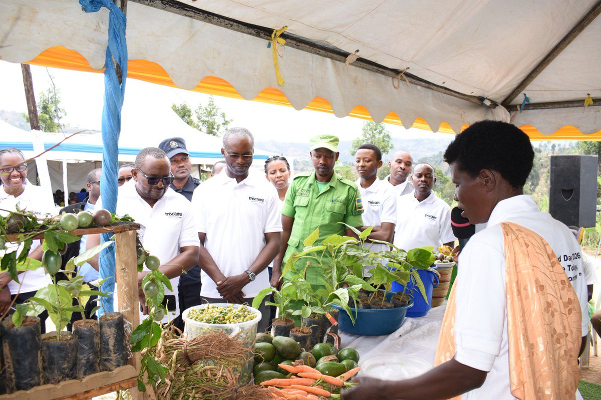 CGikongoro's tweet photo. Today on October 16, 2026, coordinated by Caritas Gikongoro, all @TrocaireRwanda Partners have  cerebrated the World Food Day 2026, at Nyabimata cell, Nyabimata, in @NyaruguruDistr under the of Theme " Innovate today, Nourish tomorrow". @TrocaireRwanda @biocoor @DuterimbereO https://t.co/HwsOkW2mgU
