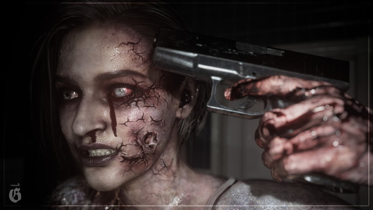 Gantzer12's tweet photo. Resident Evill 3. Jill Valentine 
#ResidentEvil #Capcom #VirtualPhotography https://t.co/JytPos5b5t