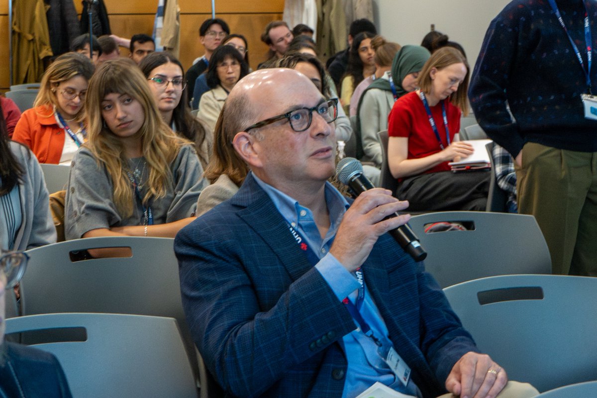 DKJEI_UHN's tweet photo. 👏 Dr. Daniel Saban @DukeU joined us today as our first keynote speaker.

His talk explored the often overlooked role of immune cells in maintaining ocular health and resilience, highlighting how the immune system contributes to protecting the eye and responding to injury and disease.

#VisionResearch #NoResearchNoCure