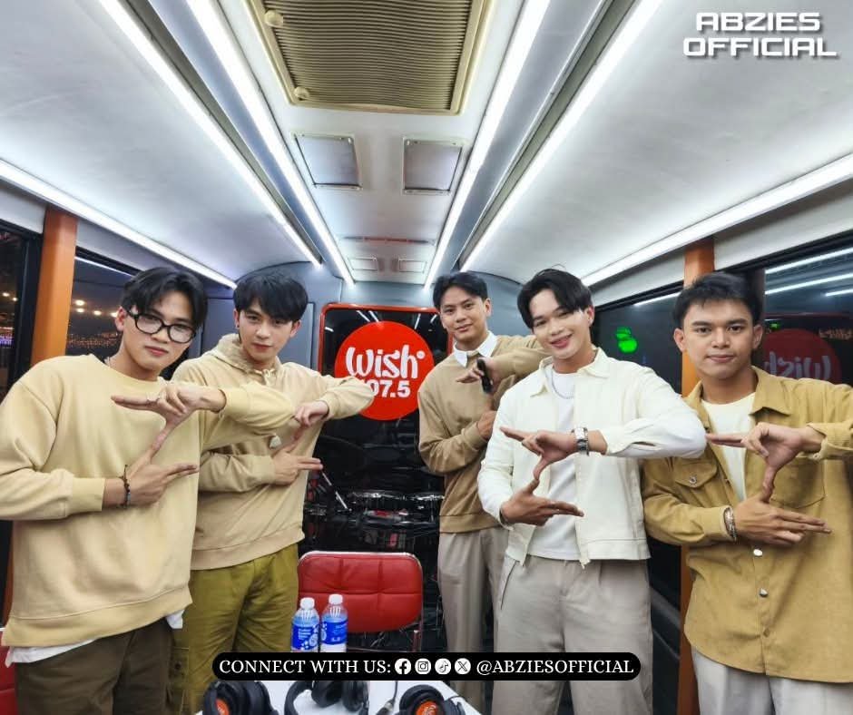 AbZiesOFC's tweet photo. WISH GRANTED, ABZTRACT! ✨

Seeing AbZtract at the Wish Bus Roadshow at SM East Ortigas is such a proud moment for all of us.🤍

To our favorite five, Travis, Gab, Raivin, Hiro, and JB, you deserve every opportunity coming your way.❤️

#AbZtract #AbZiesOFC #WishBus https://t.co/vvOqfrUYUe