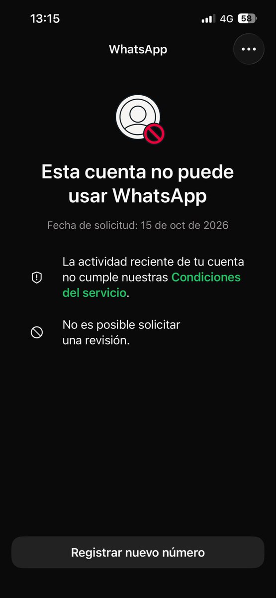 enzojergova's tweet photo. se les cae la app y se les ocurre cerrarme la cuenta permanentemente xq si?? https://t.co/pCQrdy4gYT