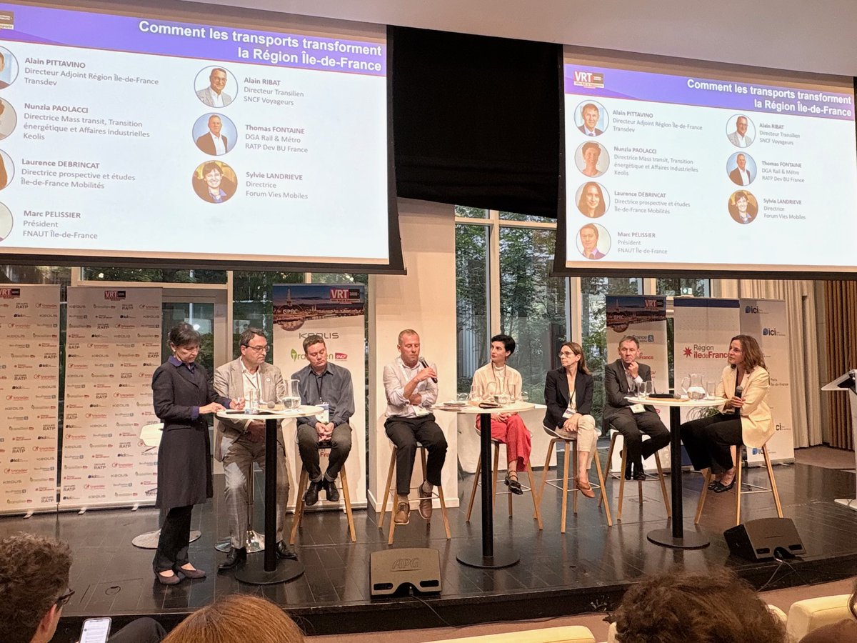 RATPGroupe_IDF's tweet photo. [#GPRC2026] Dans le cadre du partenariat avec les Grands Prix de la Région Capitale 2026, Thomas Fontaine, DGA Rail &amp; Métro de la BU France au sein de la filiale #RATPDev a participé à la conférence d'ouverture "Comment les transports transforment la Région Île-de-France". https://t.co/QNwR9y6Ewa