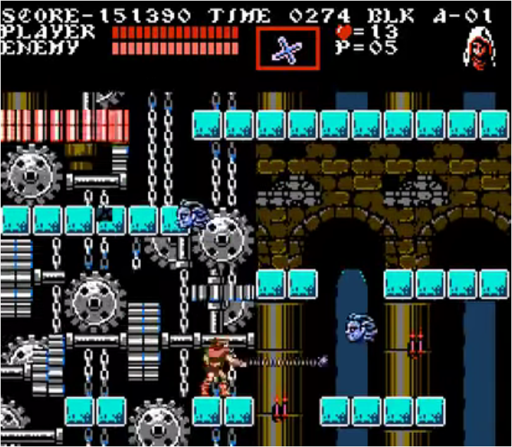 Pochoclo23's tweet photo. "Castlevania NUNCA se enfocó tanto tanto en el plataformeo" https://t.co/e0NkjivtY0