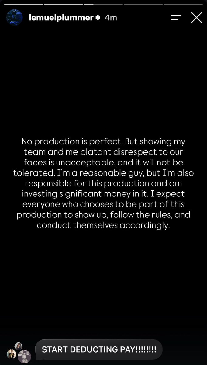 TheZeusReport's tweet photo. Lemmy took to his IG Story to address the rumors that he fired the entire Baddies cast. He also addressed professionalism and the cast not showing up to set, and said that he's considering replacing a few Baddies. Thoughts? 👀 #BaddiesUSA #BaddiesUSAChapterTHREE https://t.co/xy0Zn6cYEi