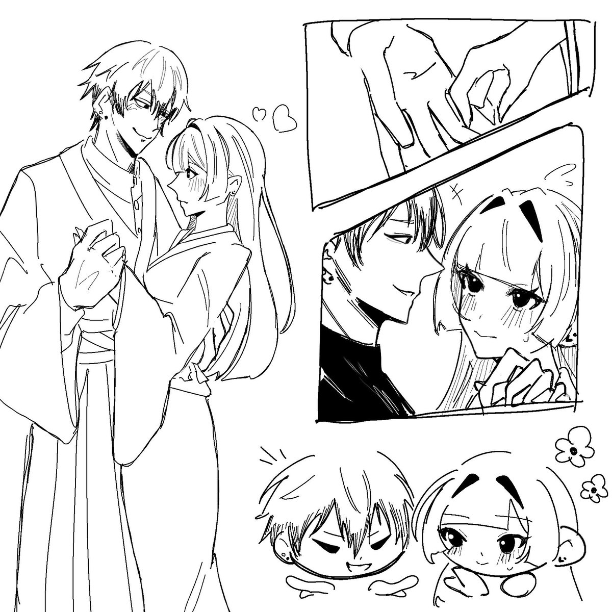 rinzin___777's tweet photo. ♡描き合い募集♡

求:夢絵(掲載不可)
譲:イラスト類

納期
簡易詰め込み(1.2枚目):1週間
通常(3.4枚目):1ヶ月

♡でDMにてお声がけします^> ·̫ <^⭐️♩
 #描き合い募集  #夢絵描き合い https://t.co/QYe30ZTrY8