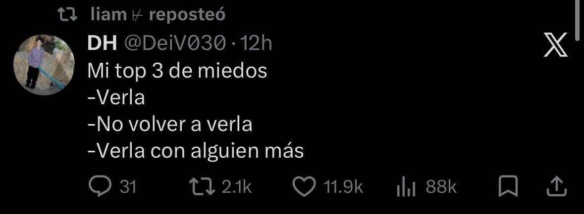 _sgyellow's tweet photo. Día #1 subiendo algún retuit de Liam sobre féminas hasta que consiga una. https://t.co/s8cSVrvKW7