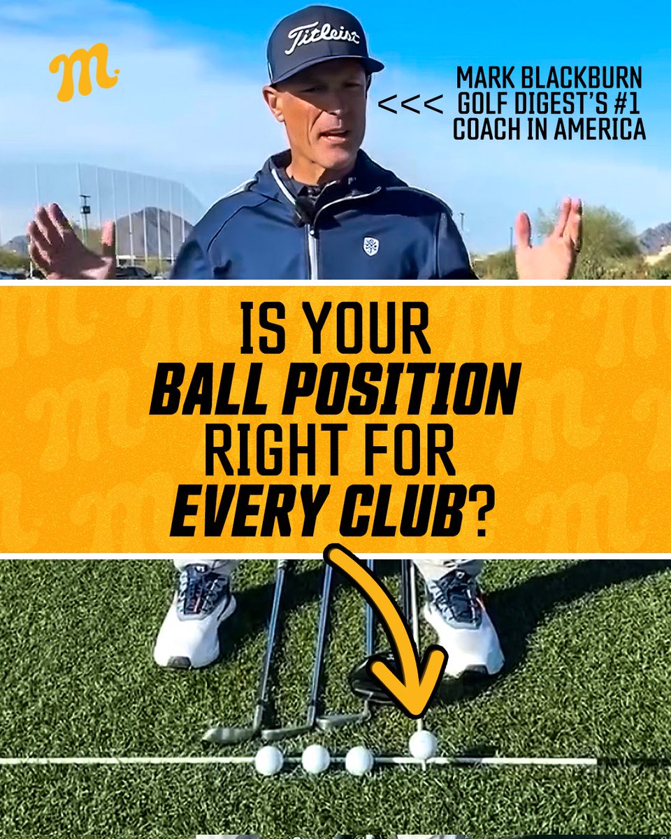 TeamMSTRD's tweet photo. Listen to @blackburngolf break it down Ball Position💯 https://t.co/QcGMwzh8tS