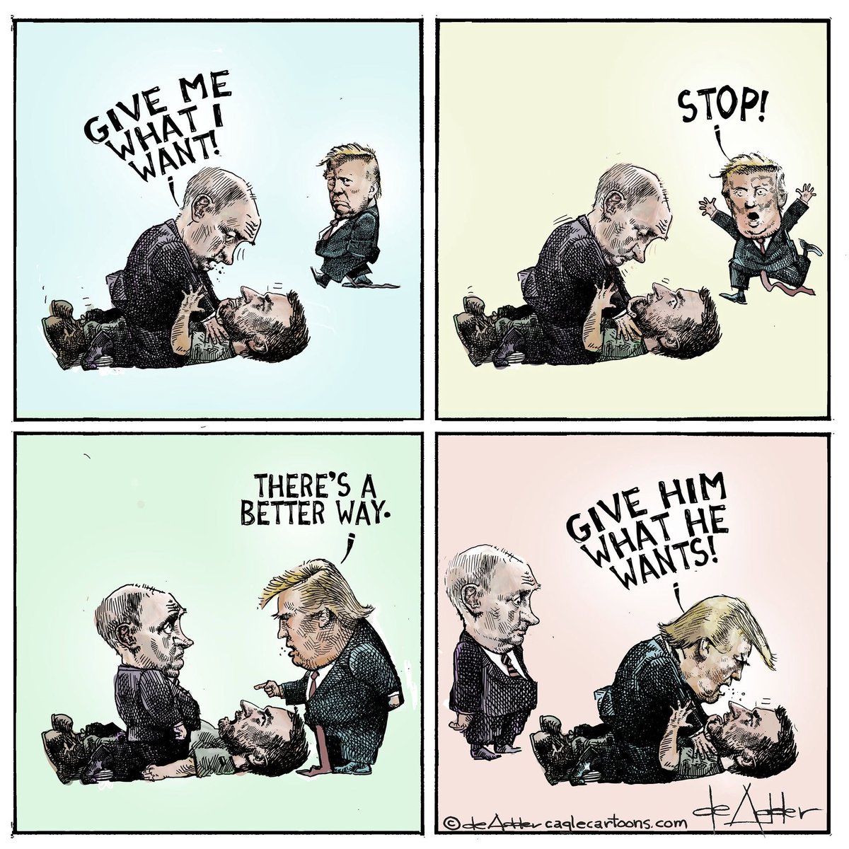 RealJakeBroe's tweet photo. Cartoon by Michael de Adder https://t.co/KJcGw2tsrv