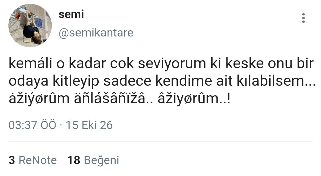 semikantare tweet picture