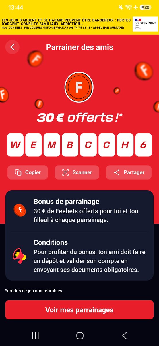 BoinaMounir's tweet photo. Parrainage betclic 
#LMFCTFC https://t.co/JBNaFkzzO5