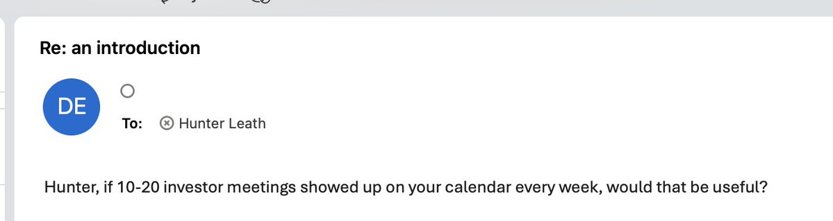 jhleath's tweet photo. every so often, you get an amazing cold email that's pitching you a literal nightmare scenario https://t.co/NU75B0CdBV