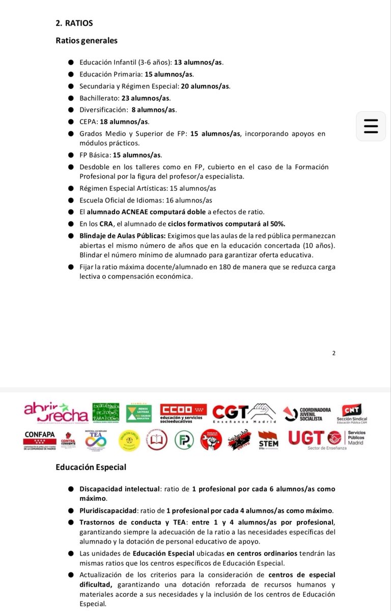 damon_bum's tweet photo. @toni_tonirl @EPMadrid Las reivindicaciones y los sindicatos y asociaciones convocantes de la huelga. Un saludo https://t.co/QiEaQb7idB