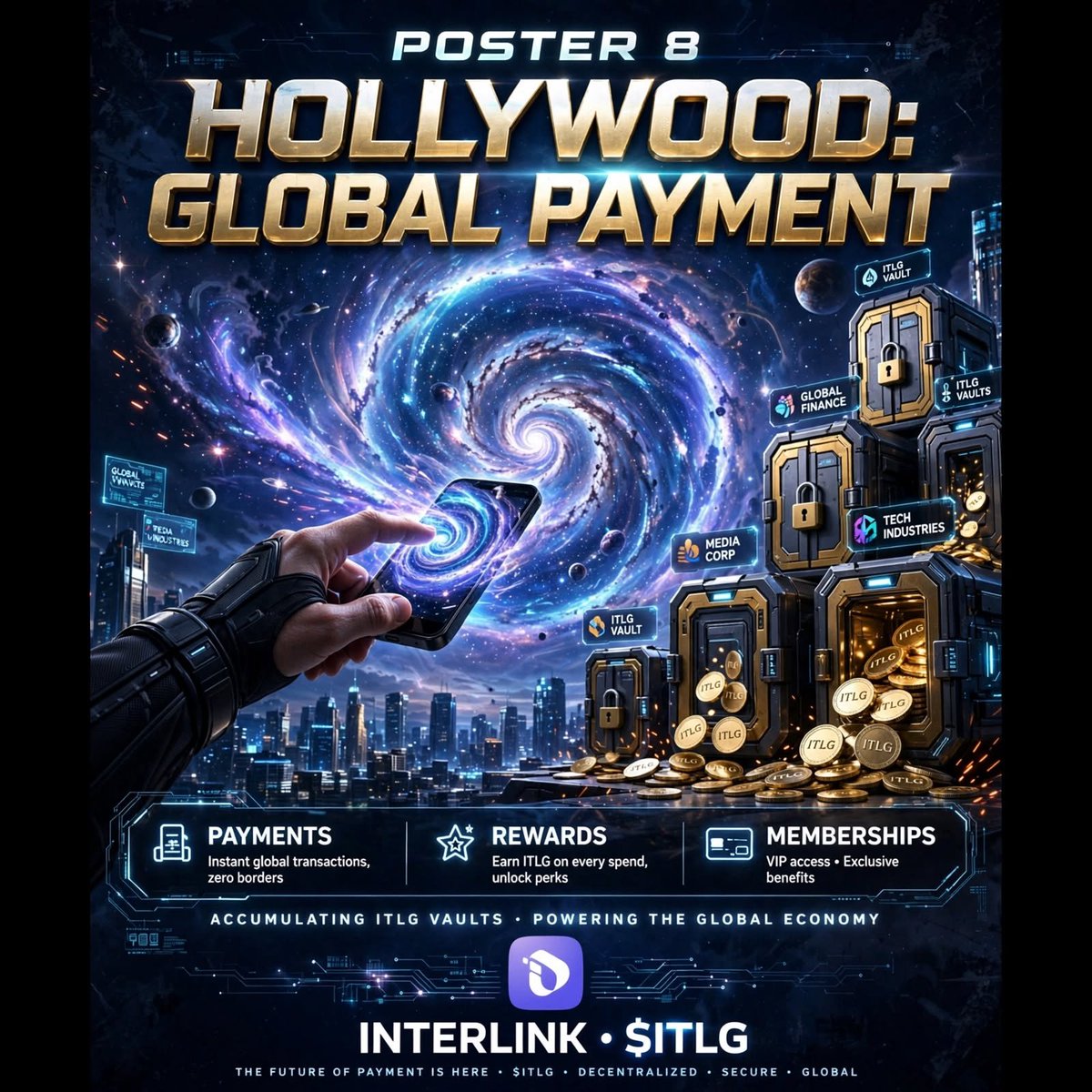 palurikrishna5's tweet photo. Here's my long-term economy for $ITLG:

A world where you TAP your phone on LinkersMap and pay in $ITLG. Merchants get instant settlement. Users earn rewards on every spend.
• Payments: zero borders • Rewards: cashback in $ITLG • https://t.co/PtH4bOyEKX