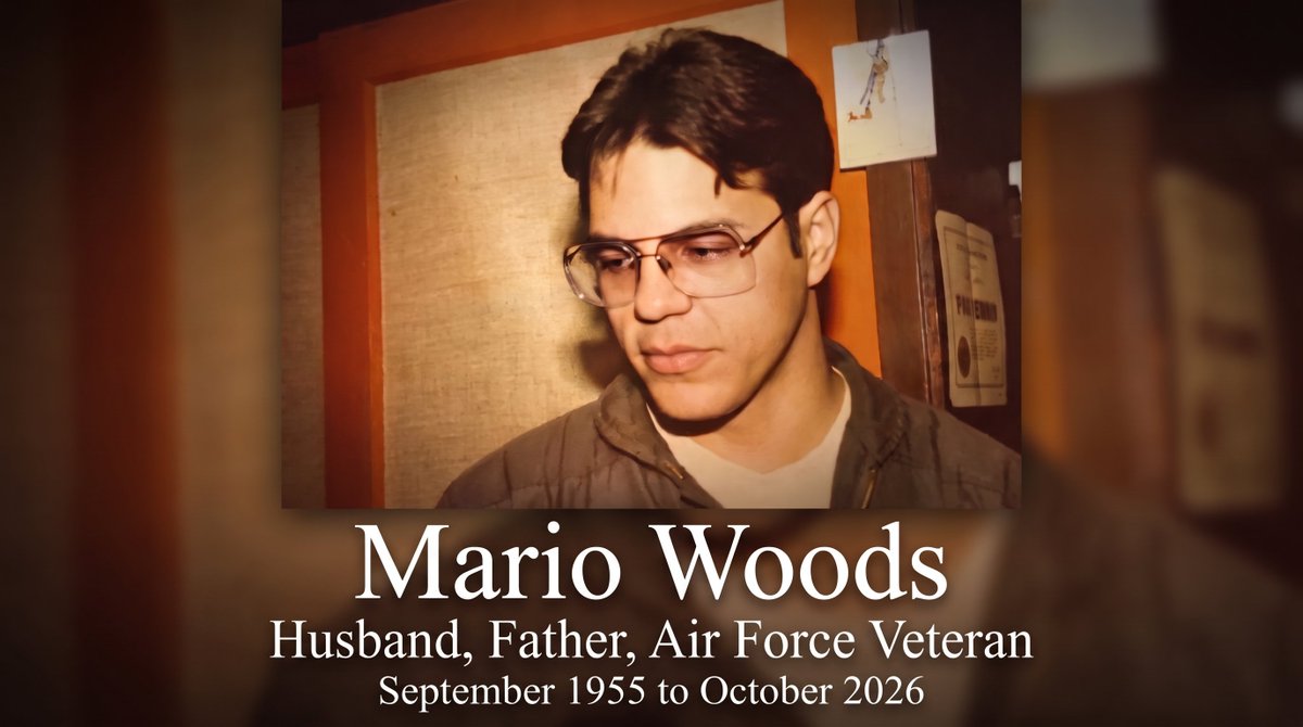 GoodTroubleShow's tweet photo. RIP Mario Woods

In November 1977, Mario was a young Air Force security policeman at a nuclear missile site in South Dakota when he and his partner encountered something they couldn't explain. He was told never to speak of it, and for decades he didn't.

Then he spoke out anyway. He went on the record, testified under oath to the Pentagon's UAP office, and spent years searching for the one man who was there with him that night. This year, after 49 years apart, he was reunited with Michael Johnson.

I had the honor of interviewing Mario on The Good Trouble Show in May 2023. I'll never forget watching this big man, who had served his country, break down in tears as he relived that night.

Husband, father, grandfather, Air Force veteran. Our hearts are with his family.

We're putting together a tribute show for Mario tomorrow. More info to come.

#TheGoodTroubleShow #UAP
