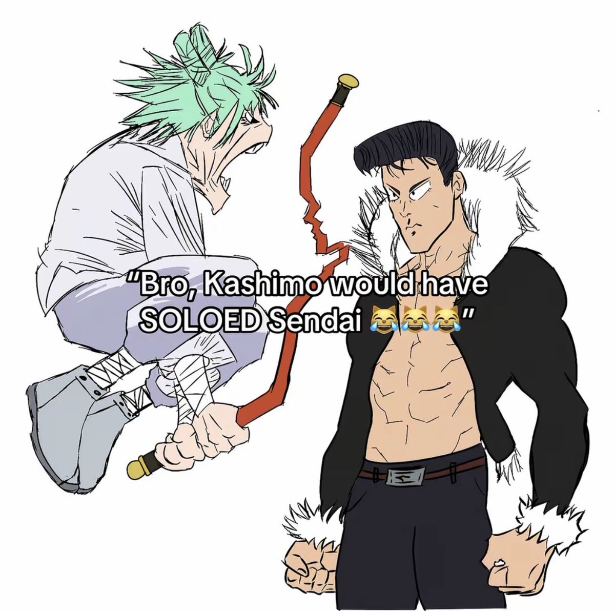 TojiFushiNoZen's tweet photo. Ts has me fucking dying 😭 https://t.co/2nl5UGt3c3