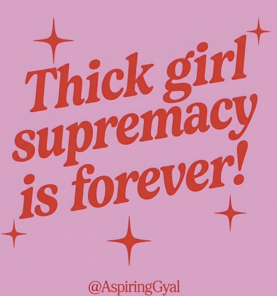 AspiringGyal's tweet photo. Thick girl supremacy stays undefeated 🎀💕 https://t.co/knjAexV9st