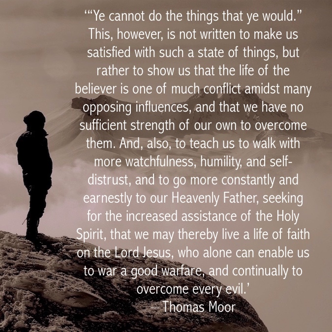 fccscot's tweet photo. ‘“Ye cannot do the things that ye would... #ThomasMoor #Conflict #ChristianLife https://t.co/SXXweBgPDQ