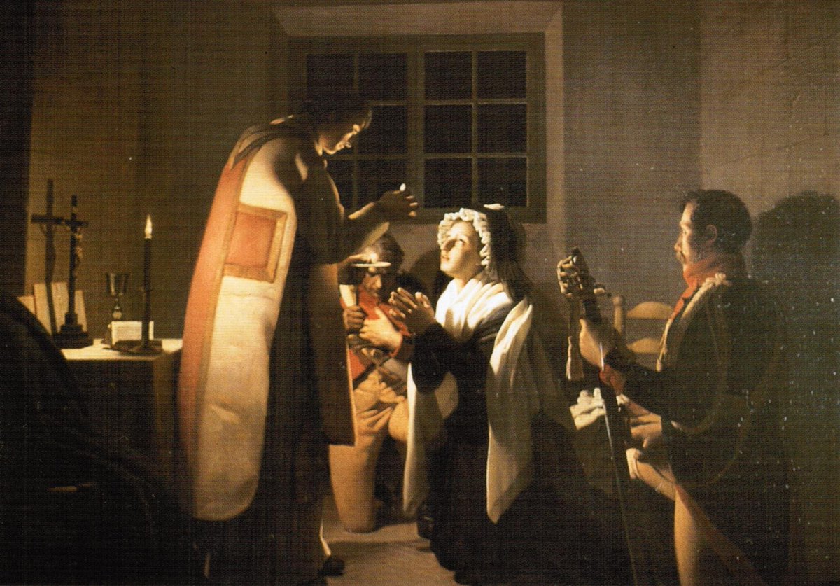 RorateCaeli's tweet photo. A faithful wife. 
A loving mother. 
A devout and pious Catholic.  

Marie-Antoinette,  
Queen and Martyr, 
murdered by the satanic revolution.  

Oct. 16, 1793 https://t.co/ejbyuf2vDe